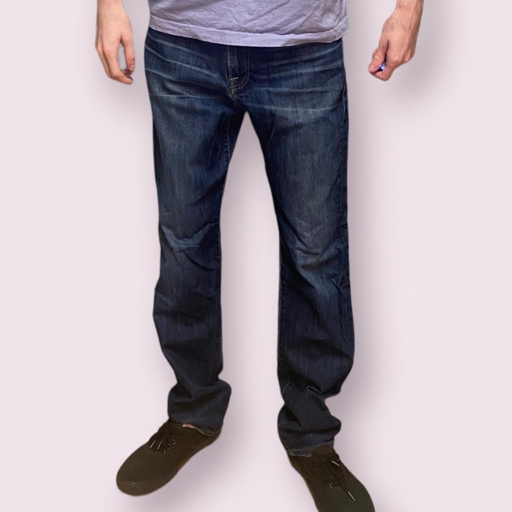 Lucky brand dark baggy jeans
